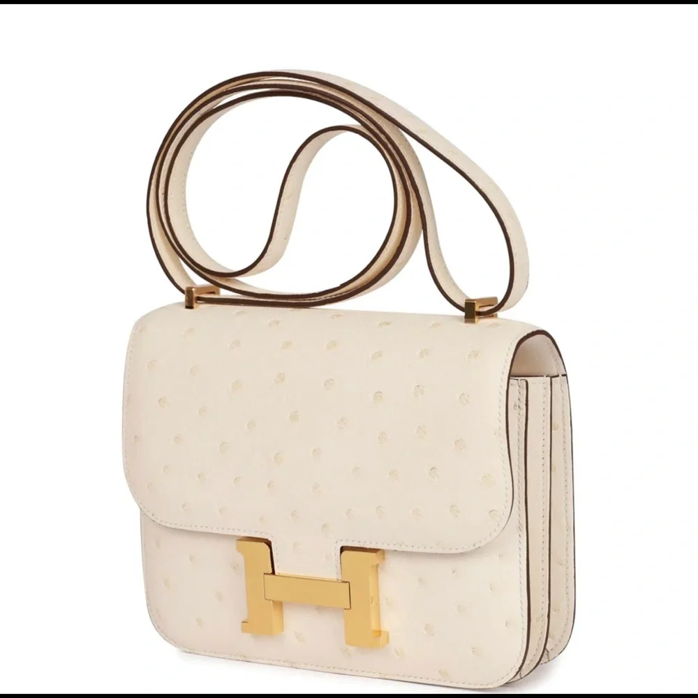 *BRAND NEW* Store fresh HERMES Constance 18 Ostrich - Picture 5 of 8
